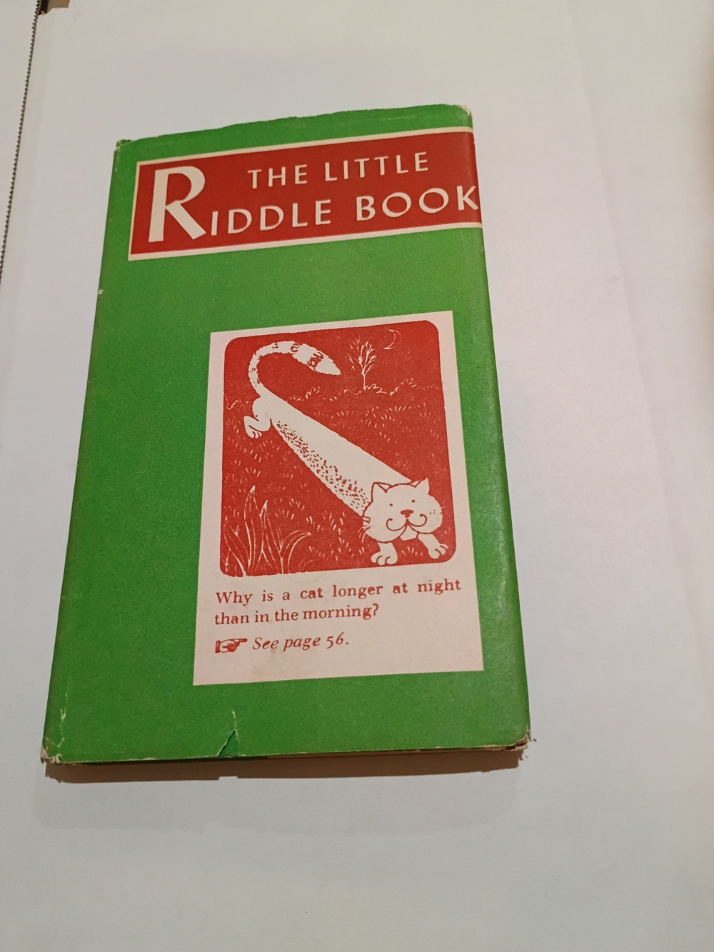 The Little Riddle Book, Pre-owned